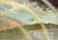 ナイアガラの滝にかかる 4 つの虹 アルバート ビアシュタットの風景